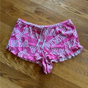 Pink Sleep Shorts
